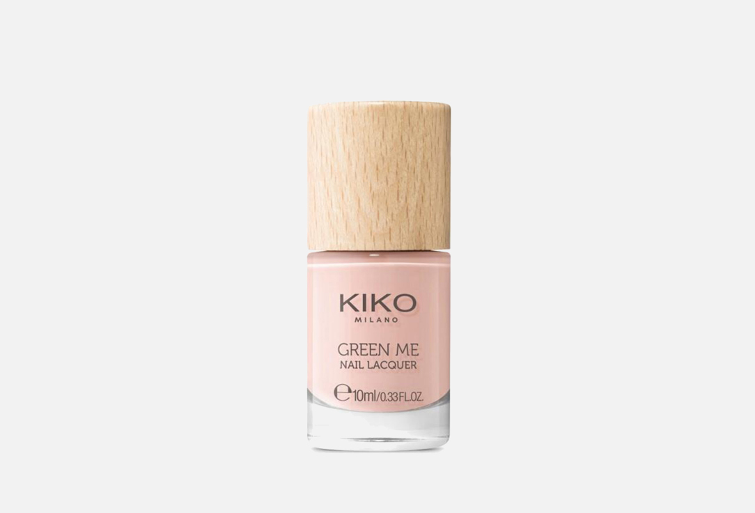 Органический лак для ногтей KIKO MILANO GREEN ME NAIL LACQUER 02 Nude