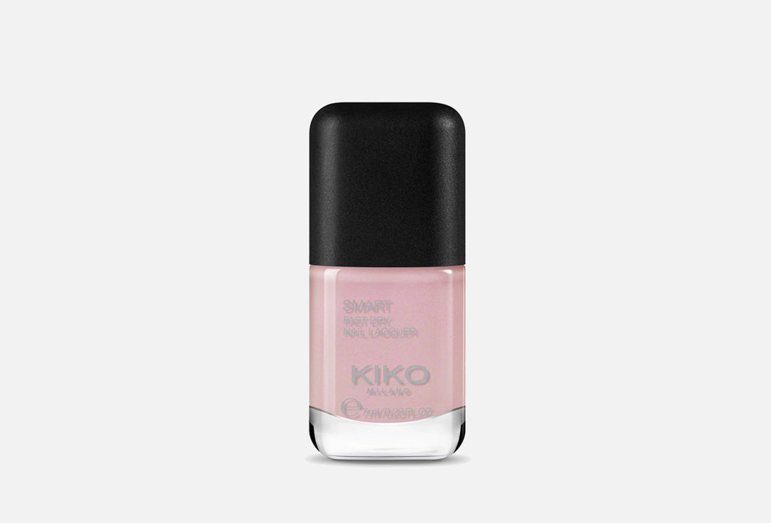 Быстросохнущий лак для ногтей KIKO MILANO SMART NAIL LACQUER 55, Pearly Light Rose