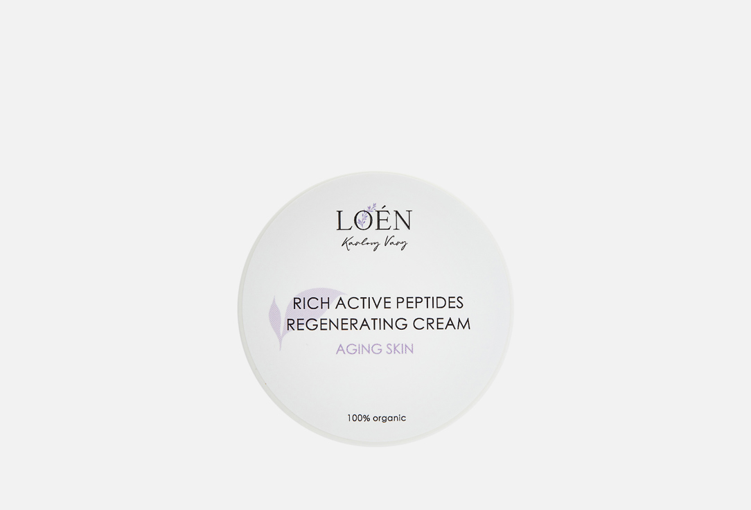 Крем для лица LOÉN Rich active peptides regenerating cream 50 мл
