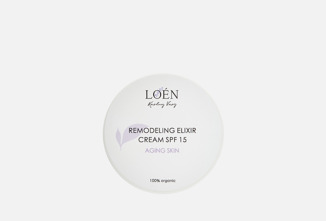 Крем для лица SPF 15 LOÉN Remodeling elixir cream 50 мл цена и фото