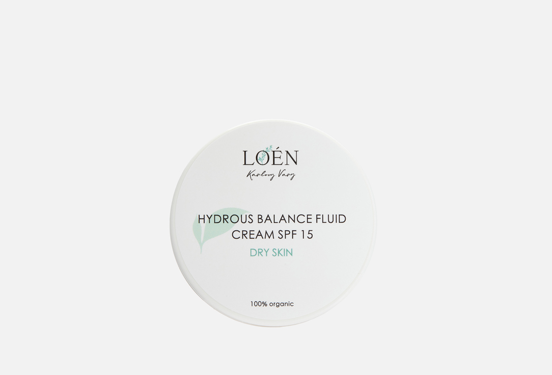 Крем-флюид для лица SPF 15 Loén Hydrous balance fluid cream 