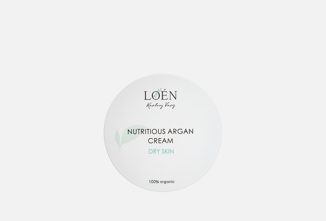 Крем для лица LOÉN Nutritious argan cream 50 мл крем для лица с маслом арганы для сухой и раздраженной кожи 50мл 01