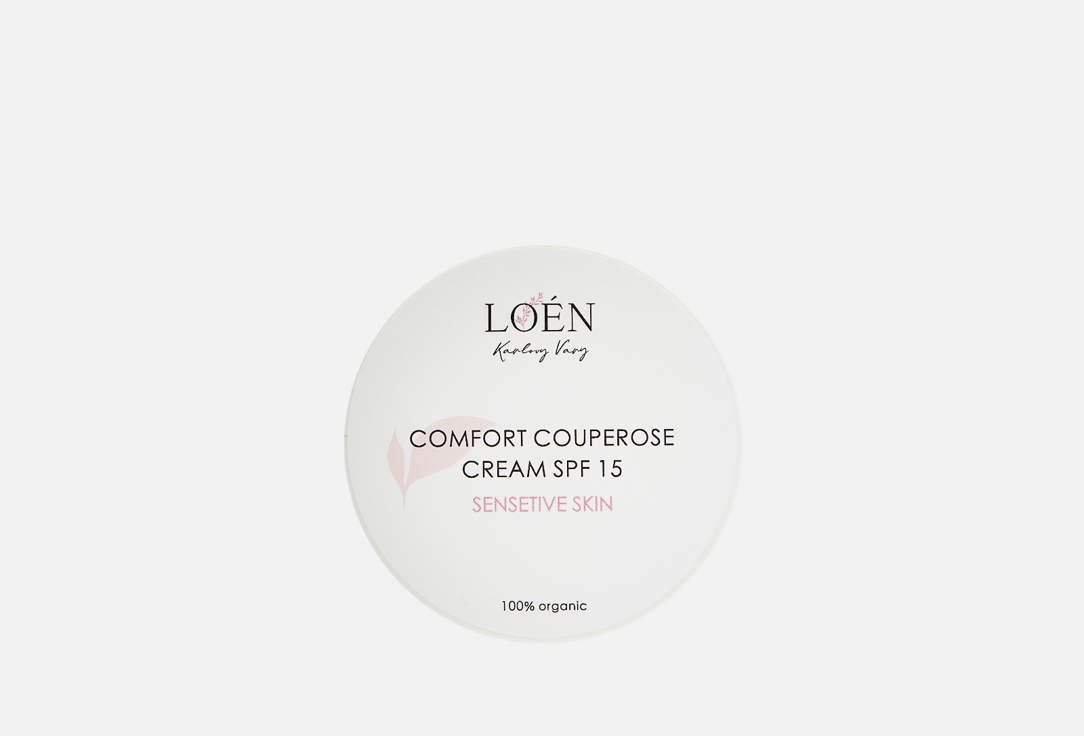 Крем для лица SPF 15 LOÉN Comfort couperose cream 50 мл осветляющий ночной крем выравнивающий тон кожи whitening care spf17 50мл