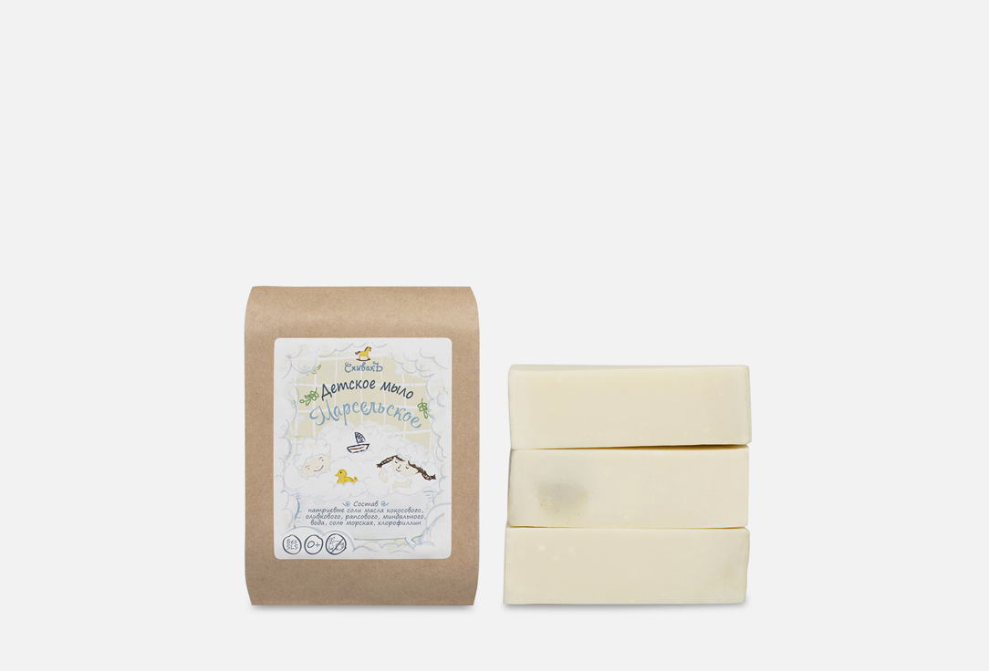 Изображение товара Мыло для тела СпивакЪ Марсельское 105 г натуральное французское