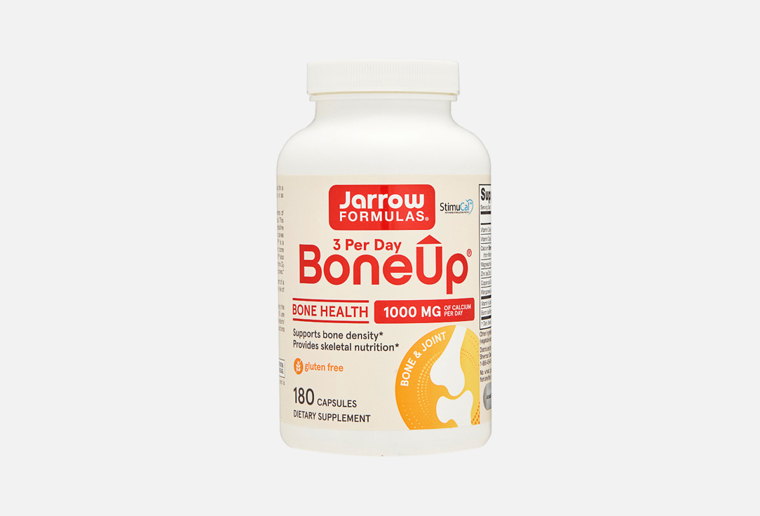 цена Витаминно -минеральный комплекс для укрепления костей JARROW FORMULAS BoneUp 3 per day 180 шт