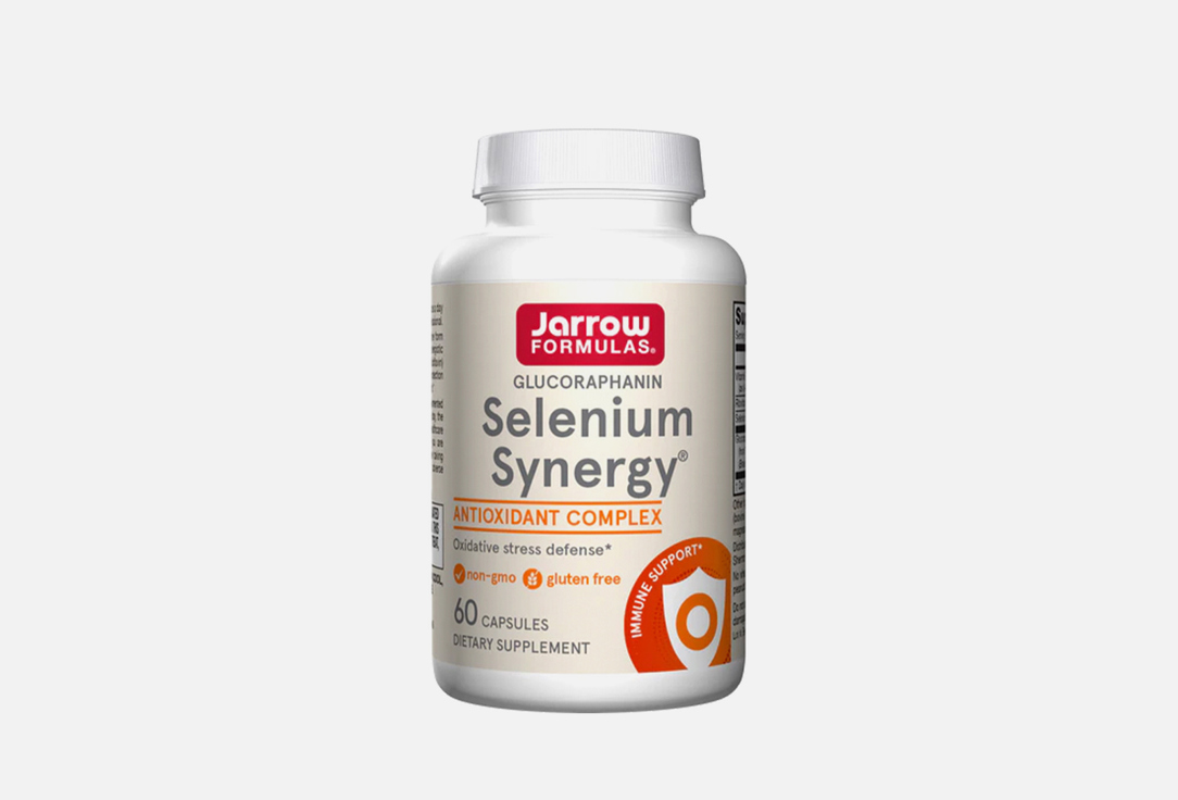 БАД для укрепления иммунитета JARROW FORMULAS Selenium Synergy селен, витамин Е 60 шт nmn никотинамид мононуклеотид jarrow formulas 60 таблеток