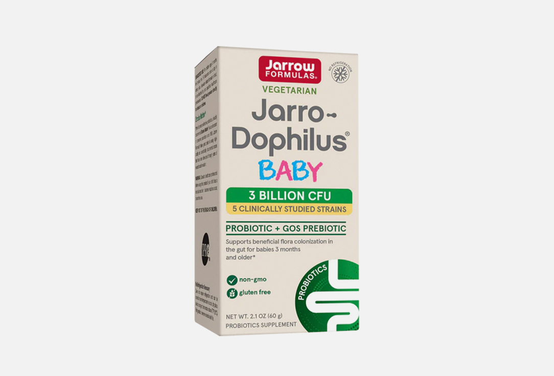 Пробиотики для детей Jarrow Formulas Jarro-Dophilus Baby 3 billion CFU 