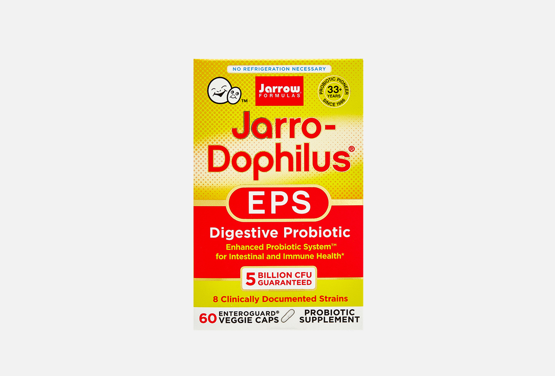 Пробиотики Jarrow Formulas Jarro-Dophilus EPS 5 billion CFU 