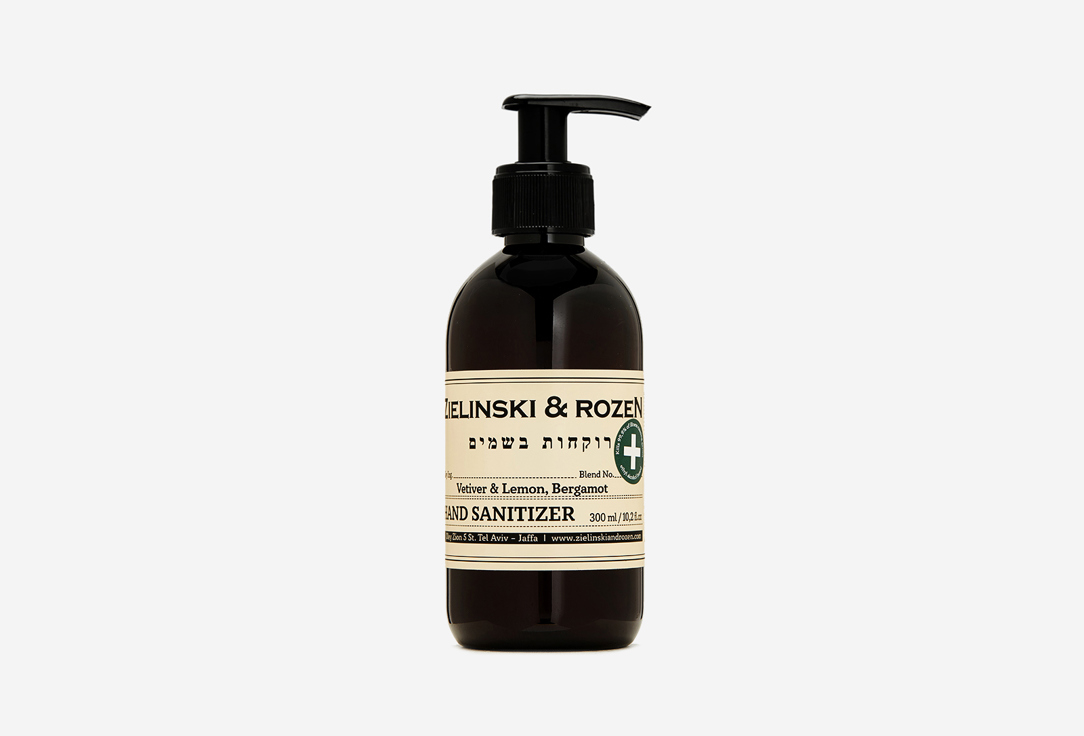 Изображение товара Гель для рук антибактериальный Zielinski & Rozen Vetiver & Lemon, Bergamot