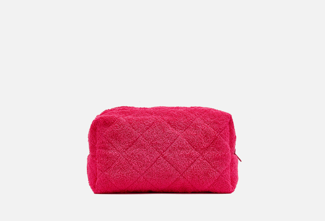 Изображение товара Косметичка махровая Adele for you малиновая