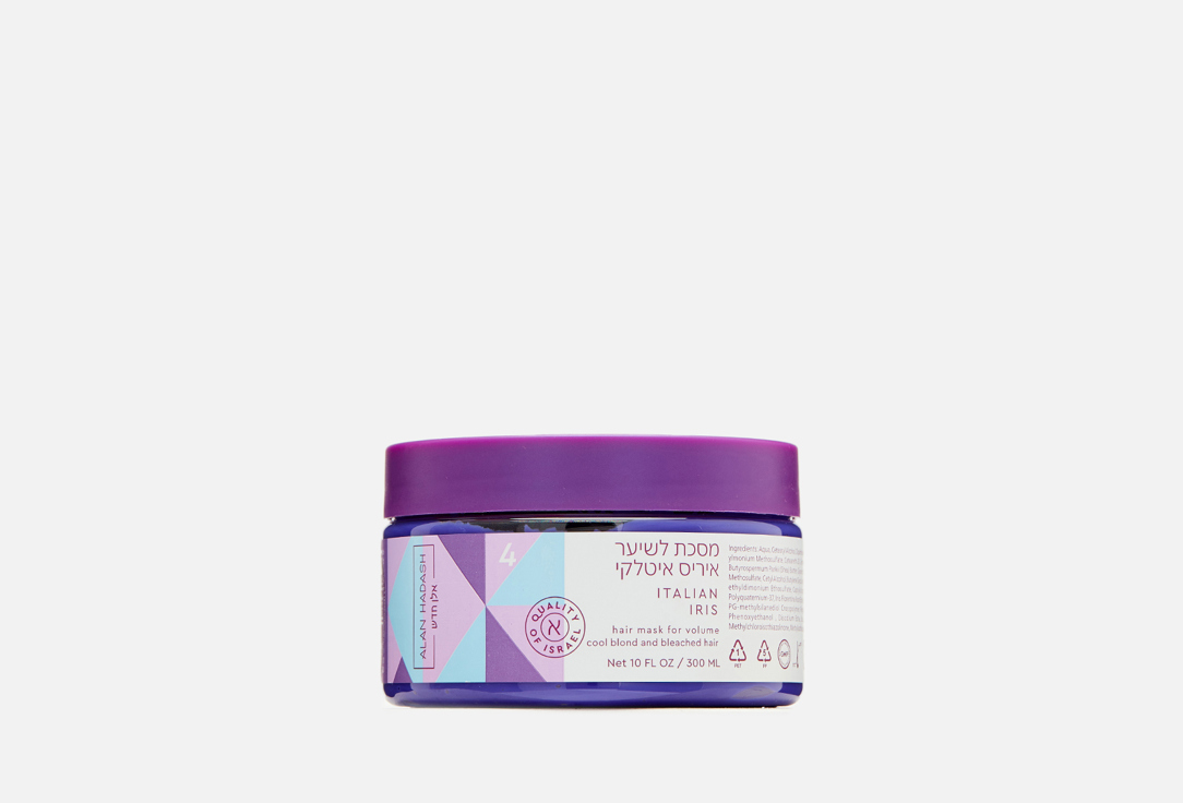 Изображение товара Оттеночная маска для придания холодных оттенков Alan Hadash Italian Iris