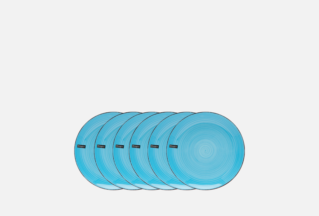 Набор тарелок ELRINGTON Мальдивы, 27 см 6 шт набор тарелок elrington аэрограф светлый графит 6 шт 27 см