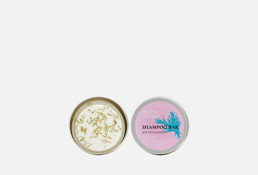 Изображение товара Твердый шампунь для роста волос PRETTY GARDEN For hair growth
