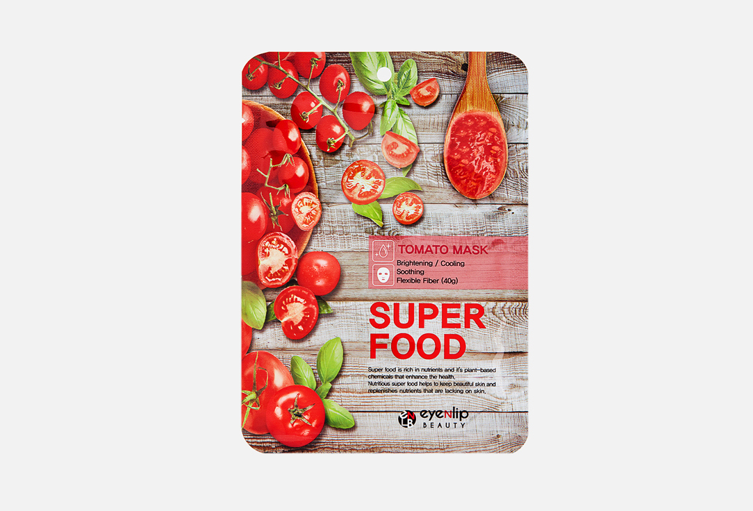 

Маска для лица EYENLIP, SUPER FOOD TOMATO 1 шт