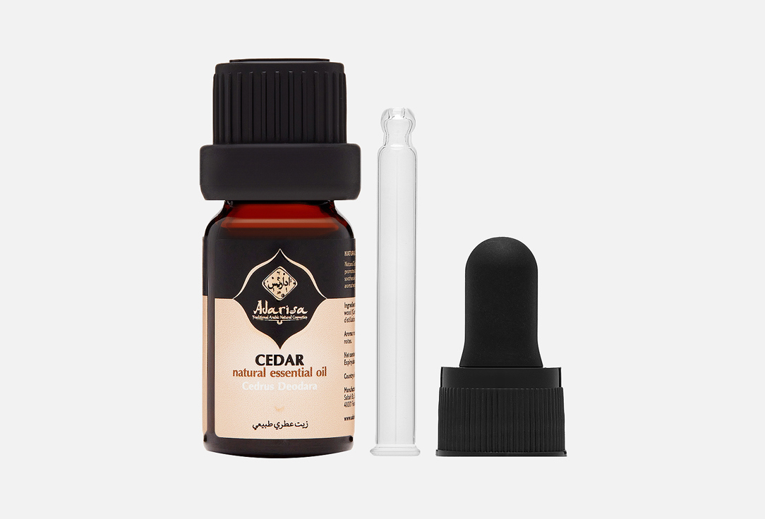 Изображение товара Эфирное масло кедра Adarisa Natural Cedar 10 мл для кожи и волос