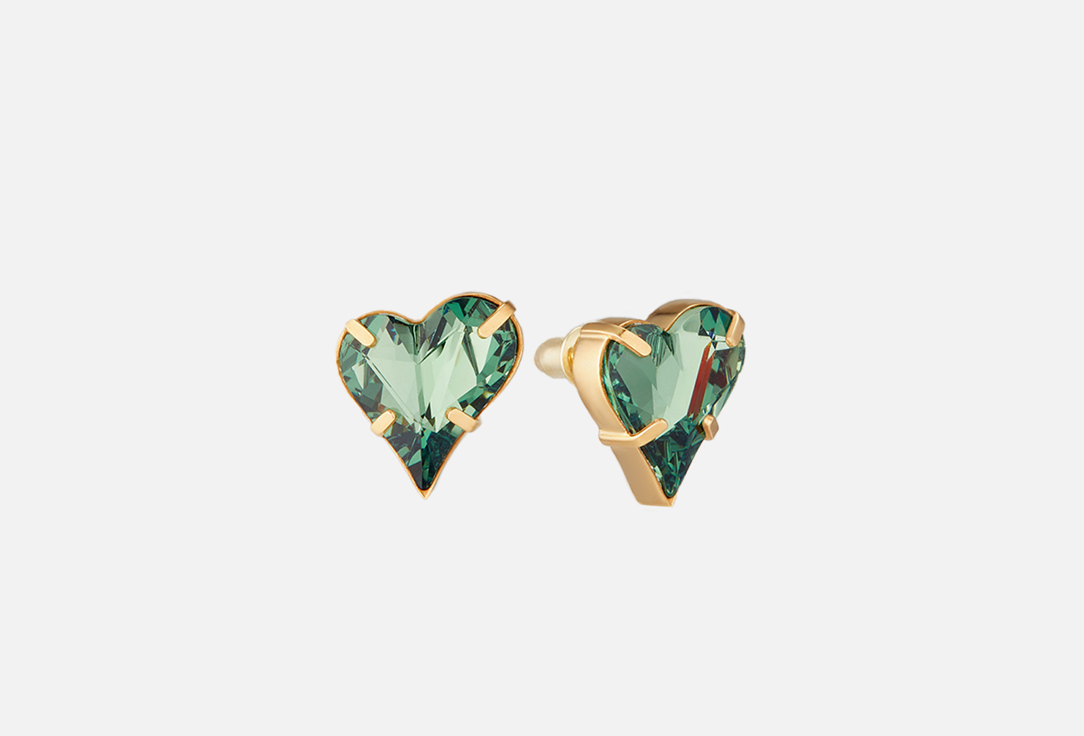 Серьги PHENOMENAL STUDIO Love.Green 2 шт серьги phenomenal studio aquamarine earrings