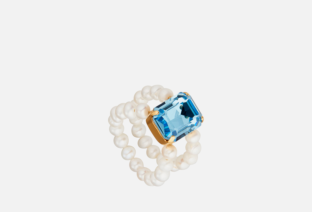 Кольцо PHENOMENAL STUDIO Aquamarine 17,5 мл кольцо phenomenal studio aquamarine ring размер 16 16 5