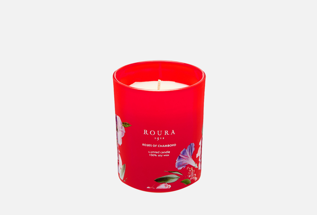 цена Парфюмированная свеча ROURA Rose 140 г