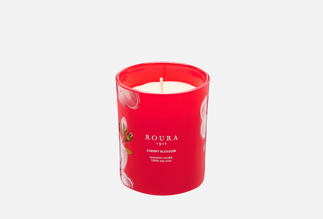 Парфюмированная свеча ROURA Cherry 140 г парфюмированная свеча beauty sleep для быстрого засыпания 140 г