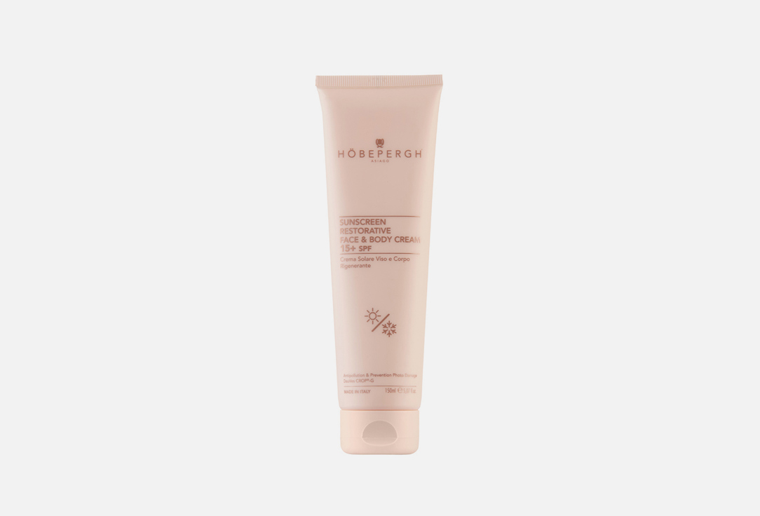 Изображение товара Солнцезащитный крем для лица и тела SPF 15 HOBEPERGH Sunscreen Restorative
