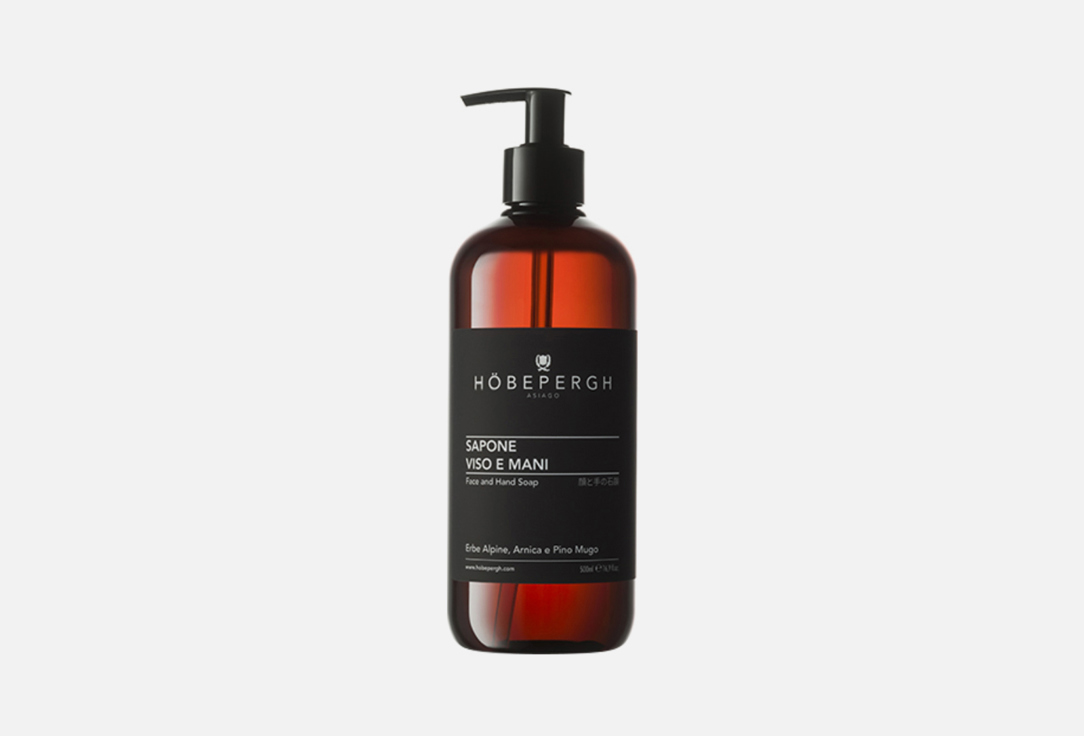 Жидкое мыло для лица и рук HOBEPERGH Face And Hand Soap 500 мл