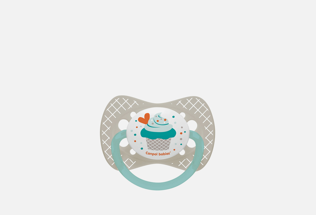 Пустышка CANPOL BABIES CupCake 6-18 мес 1 шт