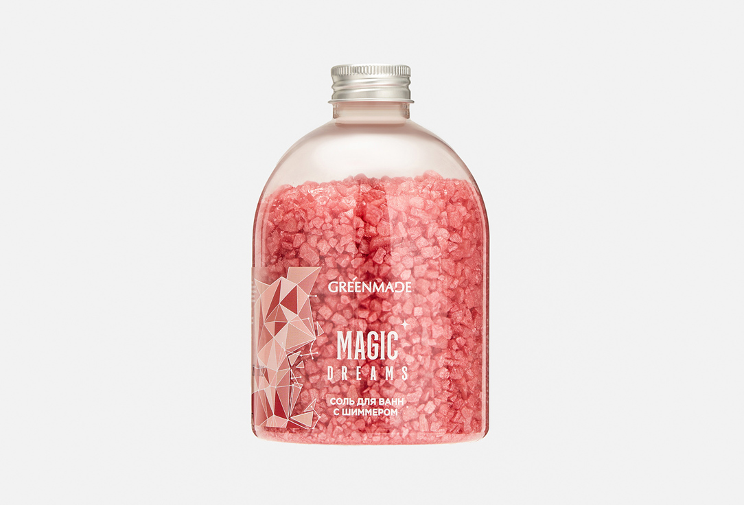 Соль для ванн GREENMADE MAGIC DREAMS 500 г соль розовая каменная lunn 500 г