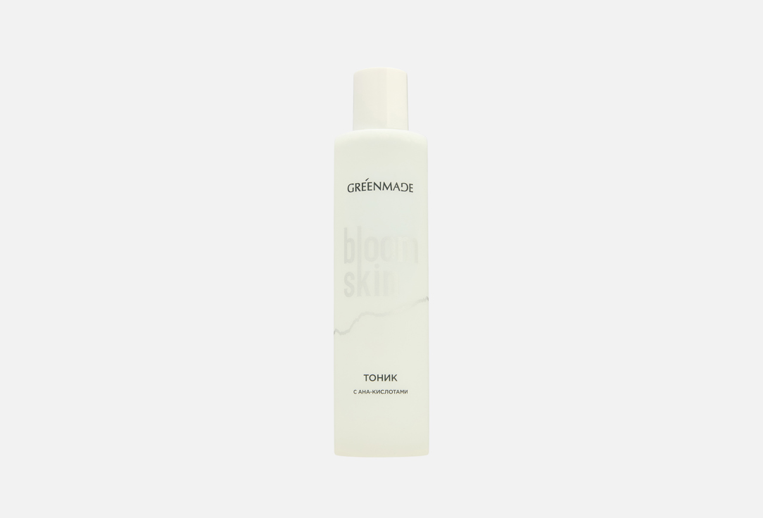 

Тоник ОТШЕЛУШИВАЮЩИЙ с АНА-кислотами GREENMADE, BLOOM SKIN with AHA-acids 200 мл
