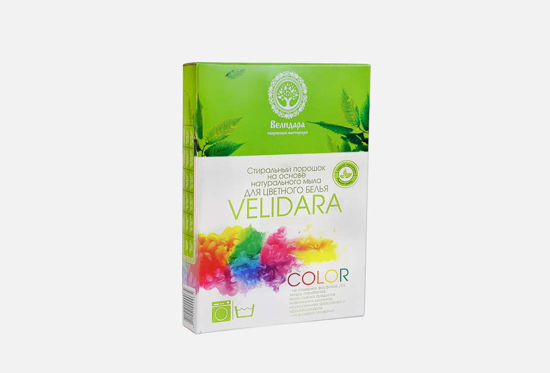 Стиральный порошок Для цветного белья Велидара Powder detergent For colored clothes 