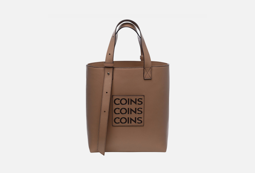 сумка-шоппер CNS — COINED IN STONE MARINO sandstone 