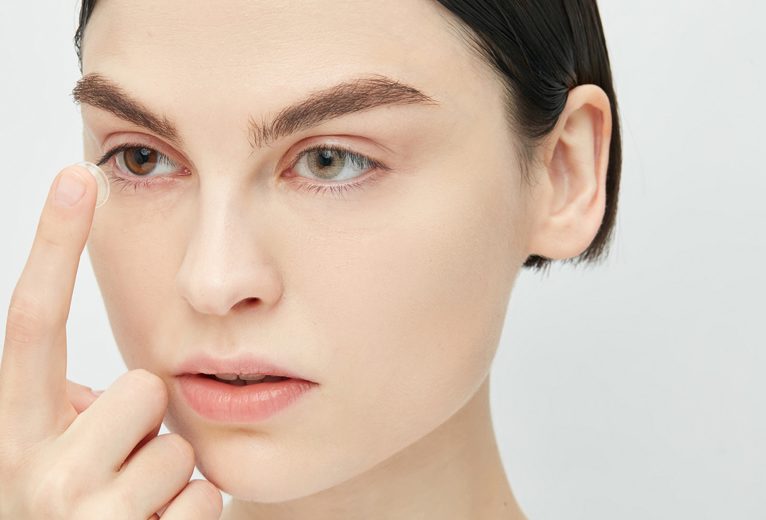 Изображение товара Цветные контактные линзы квартальные Adria Effect CRISTAL, BC 8,6, DIA 14,5, 2 шт.