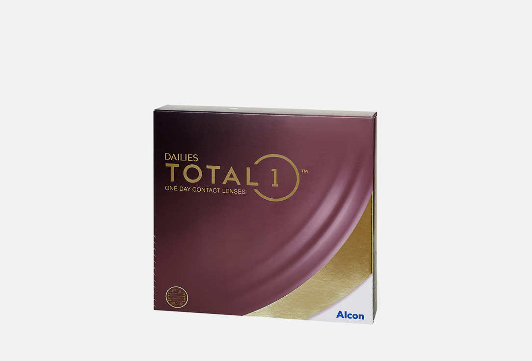 

Контактные линзы однодневные DAILIES, Total 1, BC 8,5; DIA 14,1; 90 шт. -4.00 оптическая сила