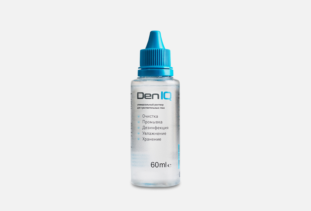 Раствор для контактных линз DENIQ Universal 60 мл ликонтин универсал р р д конт линз 60мл
