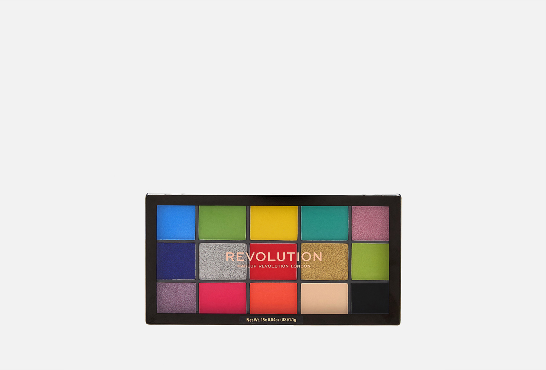 

ПАЛЕТКА ТЕНЕЙ ДЛЯ ВЕК MAKEUP REVOLUTION, Euphoria 16.5 г