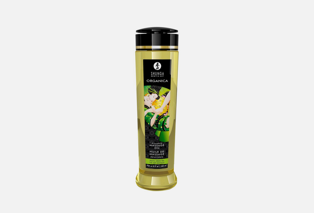 Изображение товара Масло массажное для тела Shunga Organic Exotic green tea
