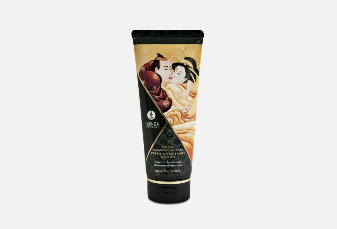 Массажный крем для тела Shunga Kissable Massage Cream Almond sweetness 