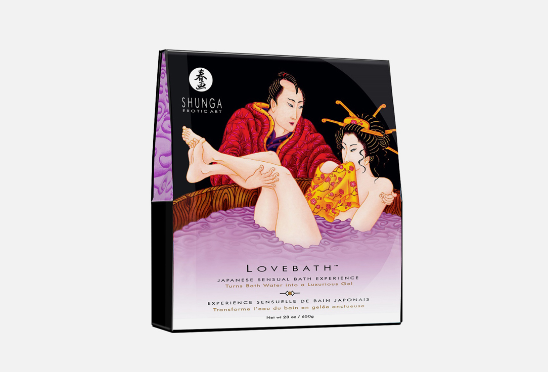 Порошок для принятия ванны  Shunga Bath Powder LoveBath Sensual Lotus 