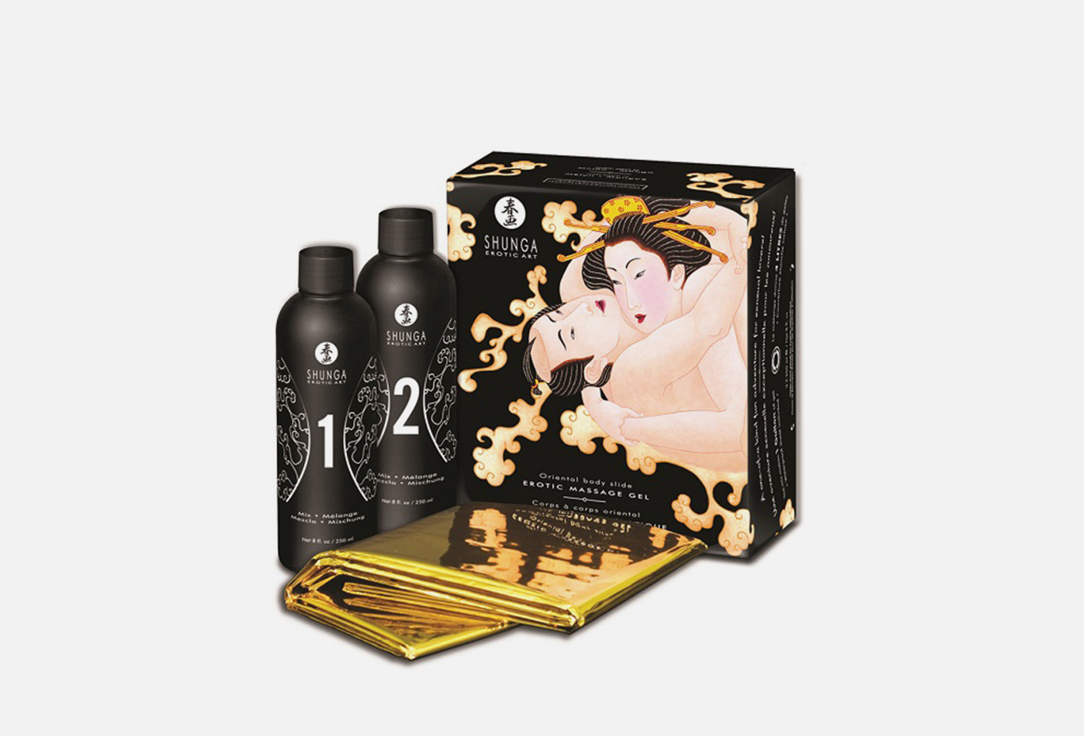 Изображение товара Массажный гель Shunga Oriental Body slide Massage Gel Melon-Mango