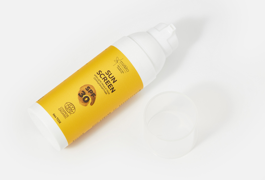 MiKo Солнцезащитный крем для лица и тела sun screen spf30