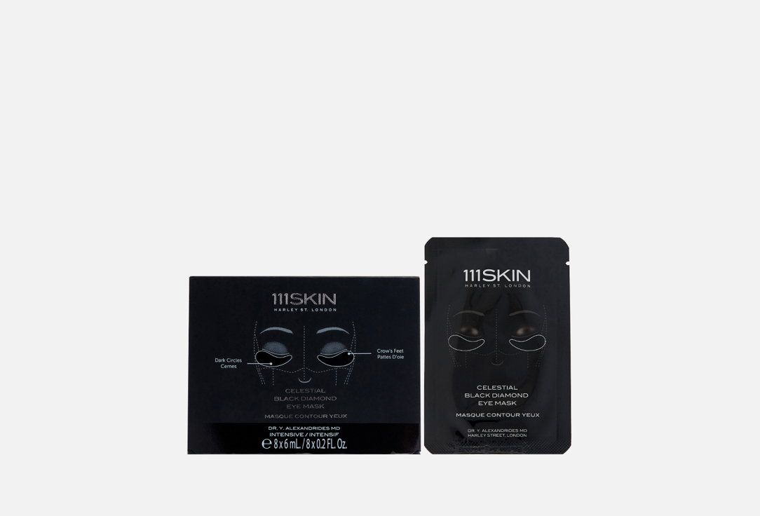 Изображение товара Патчи для глаз 111SKIN Celestial Black Diamond Eye Mask гидрогелевые против морщин и темных кругов