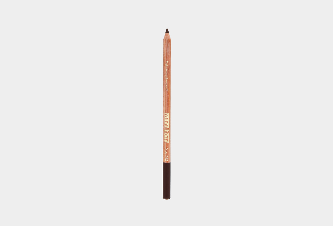 Карандаш для бровей Miss Tais eyebrow pencil 742 (темно-коричневый)