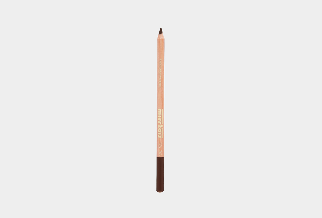 Карандаш для бровей Miss Tais eyebrow pencil 743 (натурально-коричневый)