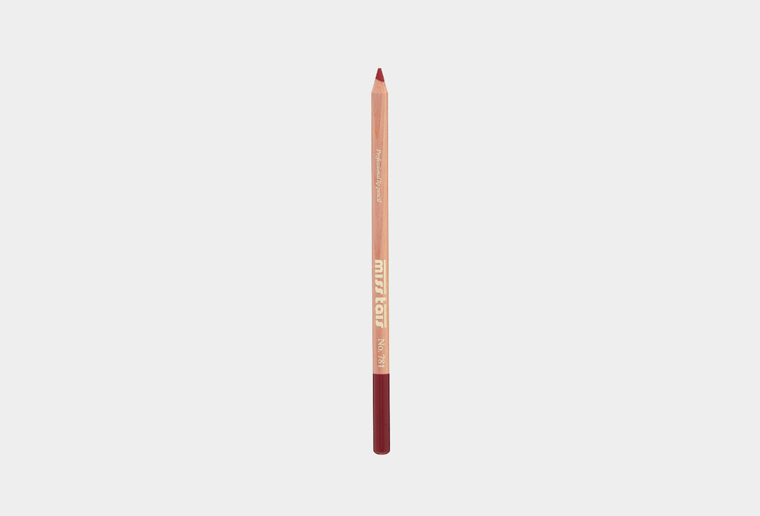Карандаш для губ Miss Tais lip pencil 781 (темно-бордовый)
