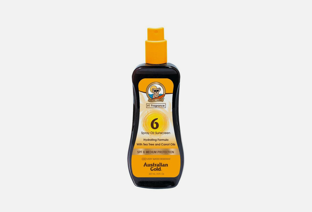 Солнцезащитное спрей-масло для тела SPF 6 Australian Gold Spray Oil  