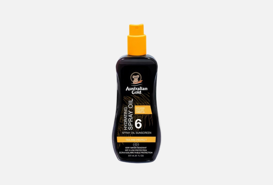 Изображение товара Солнцезащитное спрей-масло для тела SPF 6 Australian Gold Spray Oil