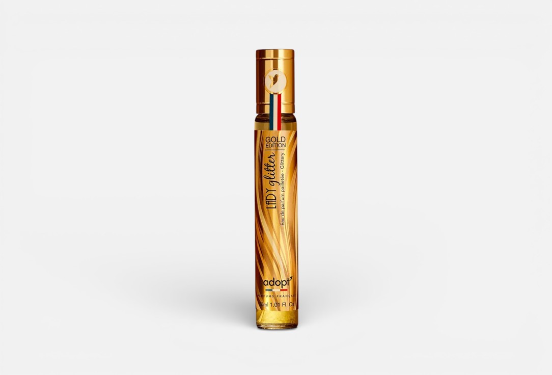 Изображение товара Парфюмерная вода ADOPT Lady Glitter 30 мл женский аромат с блестками гурманский кофе ваниль жасмин