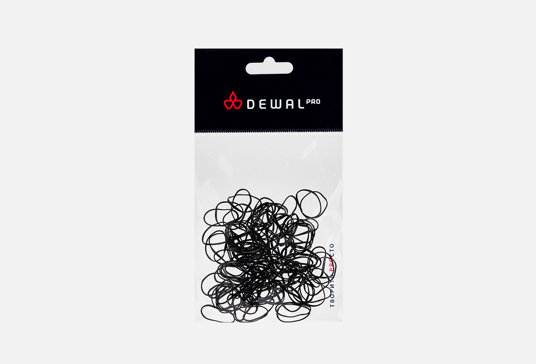Изображение товара Резинки для волос Dewal черный