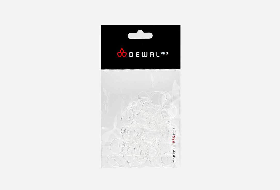Изображение товара Резинки для волос Dewal белый