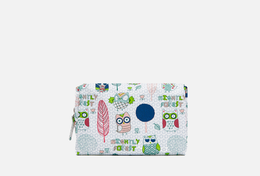 

Косметичка DEWAL, Белый, Ночной лес, мультицвет 1 шт