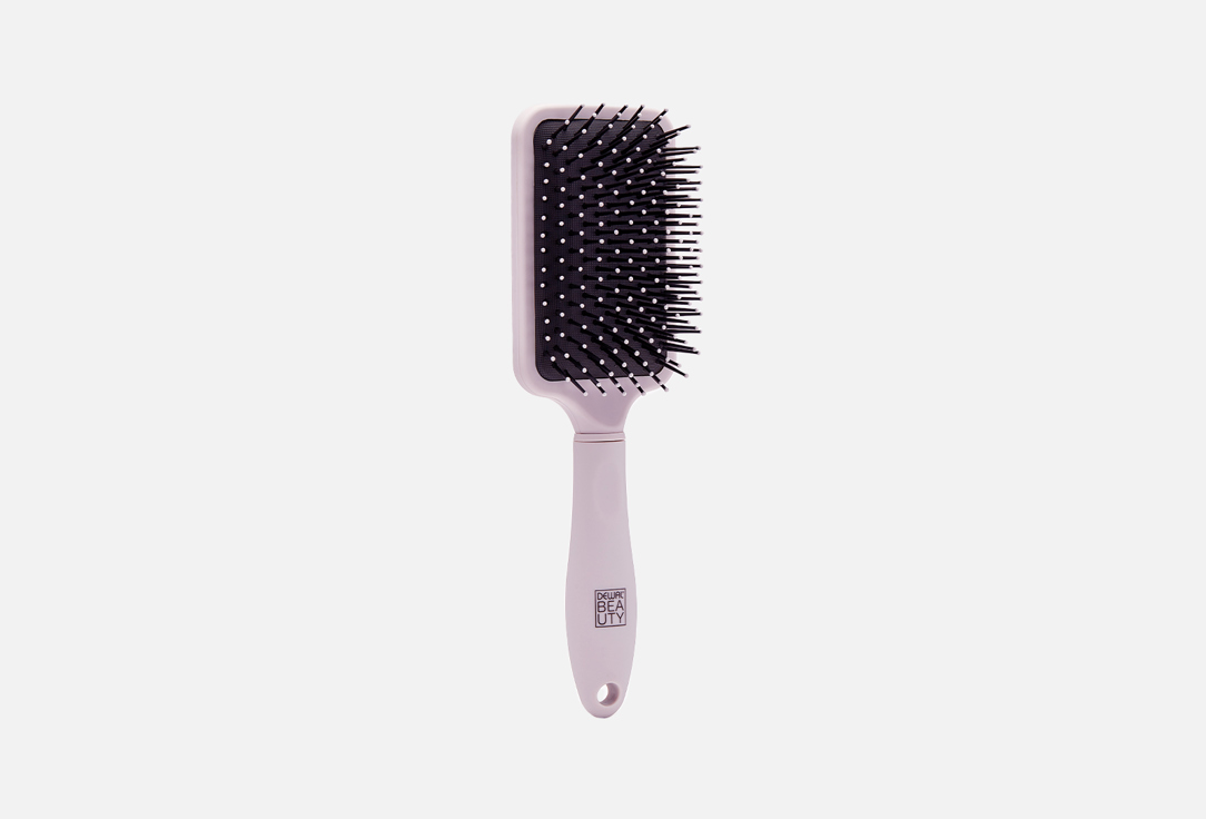 Щетка для волос DEWAL BEAUTY Прованс, пудровый 1 шт расческа dewal beauty серия индиго массажная с пластиковым штифтом прямоугольная